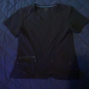 Womans Black Srub Top